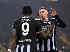 Piotrowski, qui con Davis, è uno dei fedelissimi di mister Runjaic (foto Petrussi)