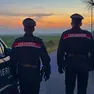 L'intervento dei carabinieri