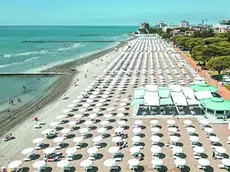 La spiaggia di Grado in una foto di archivio