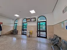 Zona interdetta in stazione a Monfalcone, foto Katia Bonaventura
