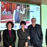 Da sinistra, Schneider, Marchiol, l’assessore regionale Rosolen, Da Pozzo e Tollon