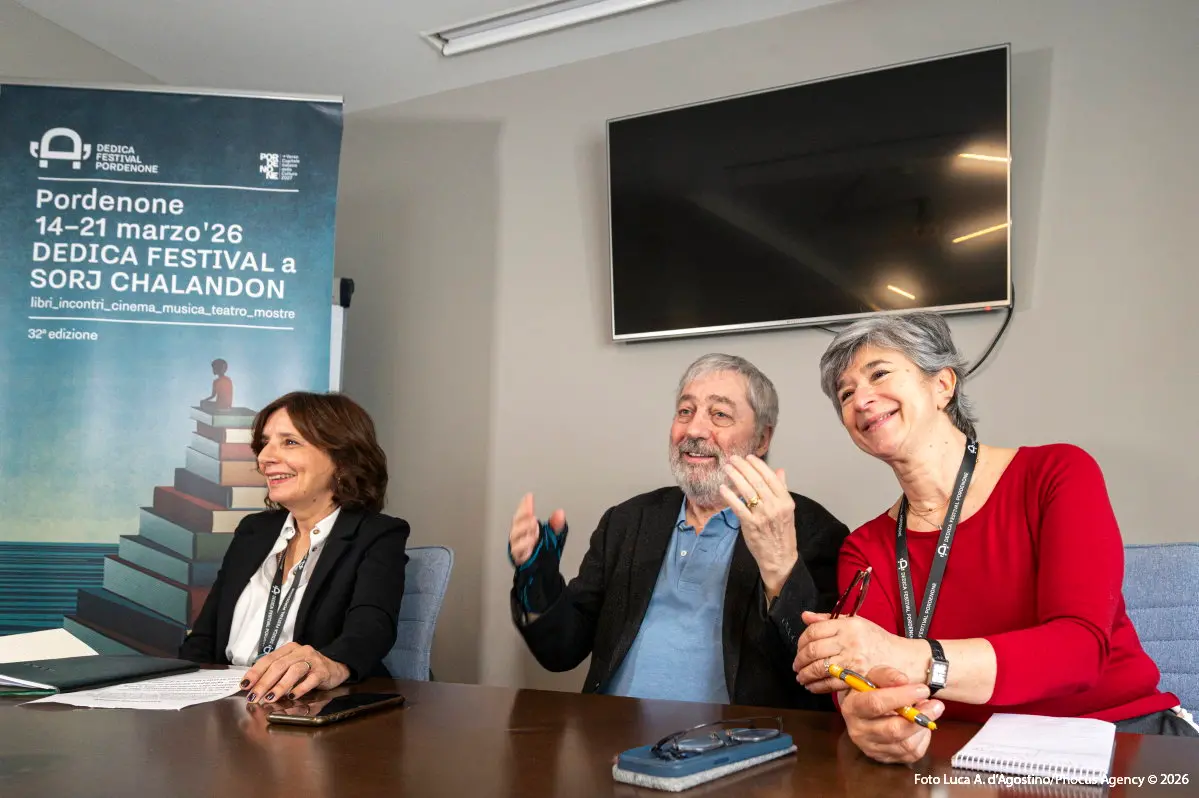 Un momento della conferenza stampa