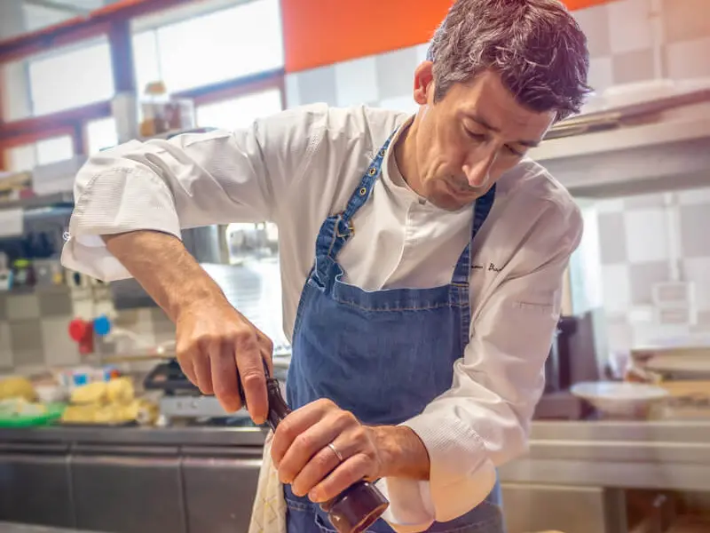 Lo chef friulano Stefano Basello