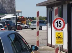 L’accesso al centro-rifiuti di Moraro