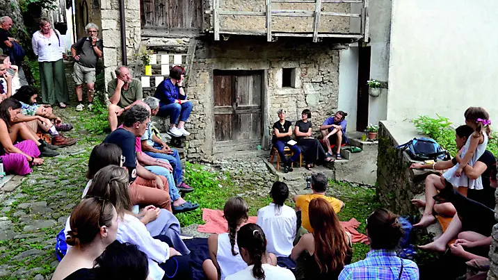 L’evento Academy of Margins, nel 2023, in una foto di Elena Rucli