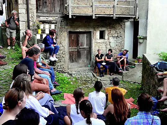 L’evento Academy of Margins, nel 2023, in una foto di Elena Rucli