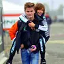 Lorenzo Travisanutto e Kimi Antonelli quando correvano per lo stesso team nei kart