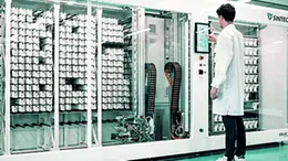 Uno dei macchinari del sistema Athena realizzato da Sinteco