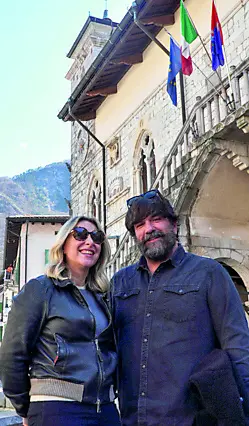 Isabella Aguilar e Cosimo Alemà, i due registi di “Memoriae”