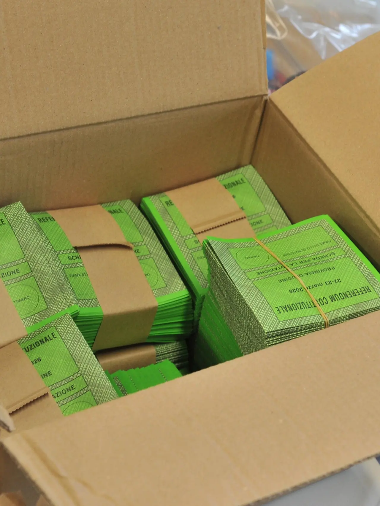 Udine 21 marzo 2026 - Referendum, seggio Scuola Fermi - Foto Petrussi