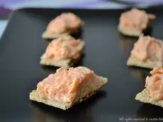 Una mousse di salmone