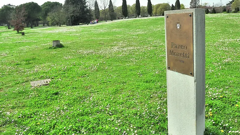 L’area del parco Moretti è da sempre particolarmente amata dagli udinesi
