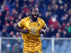 Davis non ci sarà contro il Como perché squalificato (foto Petrussi)