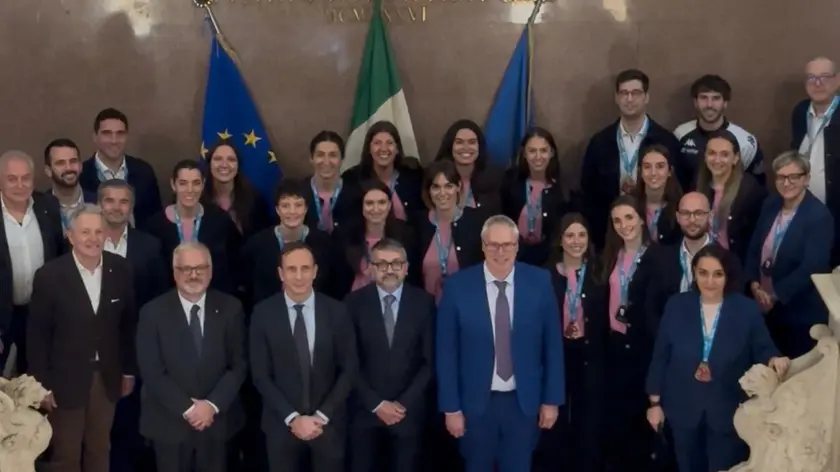 La squadra ricevuta in Regione dal presidente Fedriga