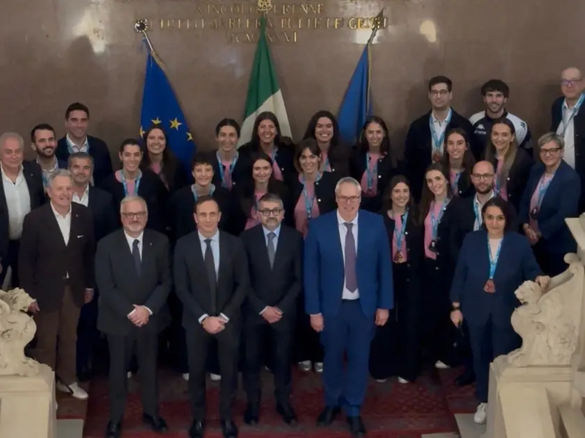 La squadra ricevuta in Regione dal presidente Fedriga