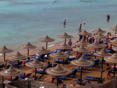 Una spiaggia a Sharm El-Sheikh