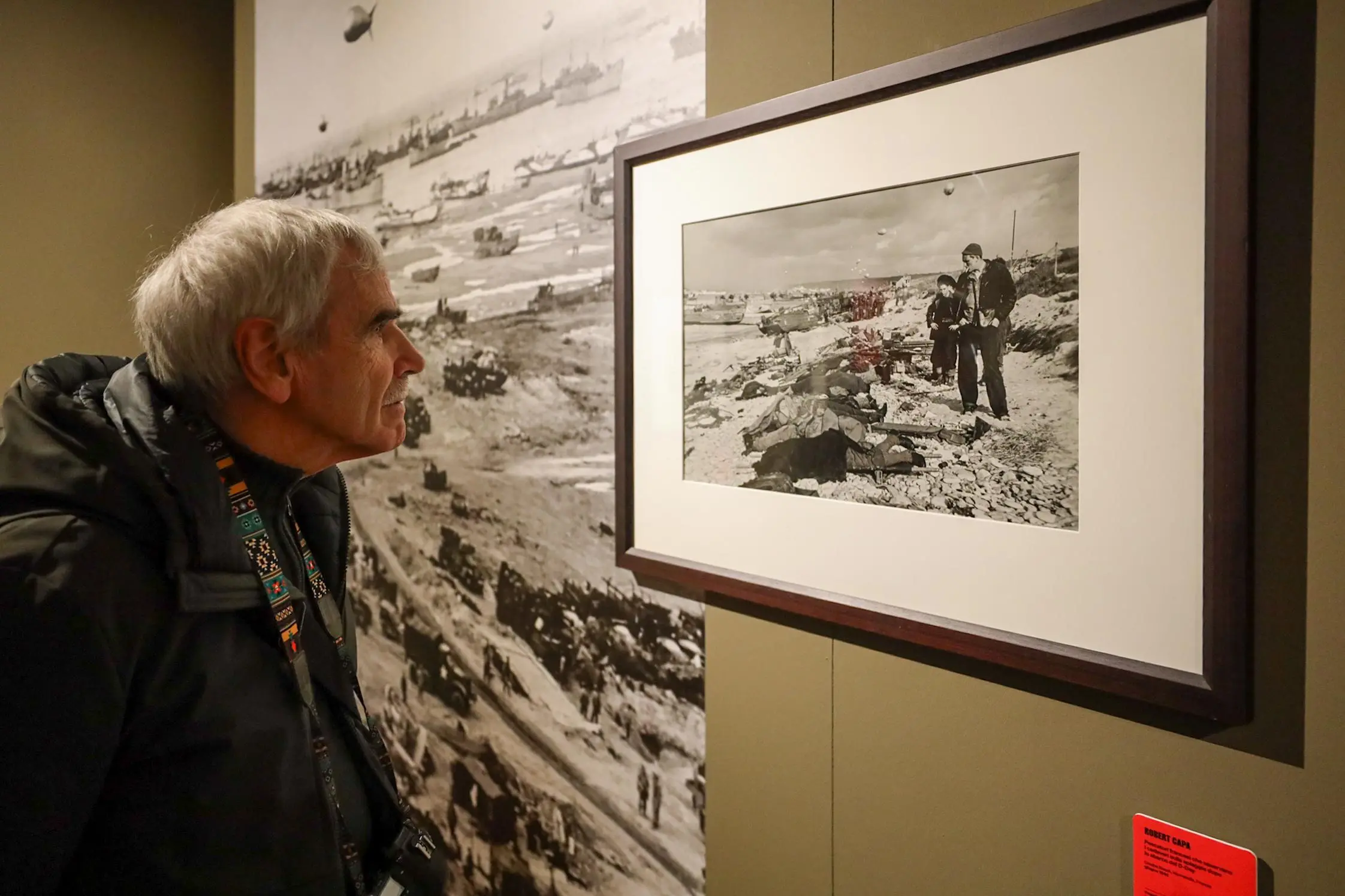 Una delle opere della mostra Back to peace? in corso a Gorizia