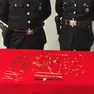 La refurtiva sequestrata dai Carabinieri di Udine