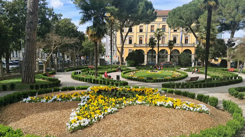 Il giardino Pascoli / foto Petrussi