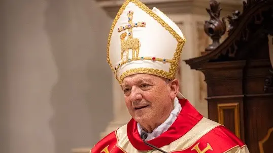 Il vescovo della diocesi di Concordia Pordenone, Giuseppe Pellegrini