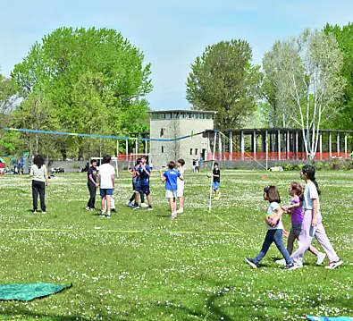 Pasquetta per tutte le età al Cormor: tanti i bambini accompagnati dalle famiglie (foto Petrussi)