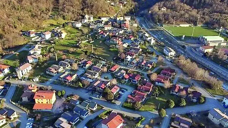 L’area di Venzone sulla quale sorse il Villaggio Canada dopo il terremoto del 1976
