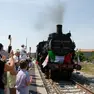 Il treno storico lungo la linea Sacile-Gemona (Petrussi)