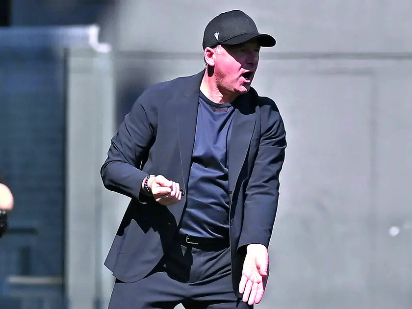 Kosta Runjaic si ritrova con 40 punti dopo la 31ª giornata, come lo scorso anno ©Foto Petrussi