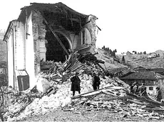 Un’immagine del volume: il terremto del 1928 in Carnia