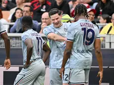 Un momento del match tra il Milan e l'Udinese (Petrussi)