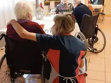 Anziani in casa di riposo