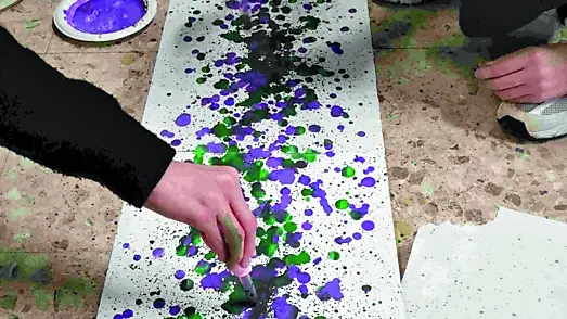 Gli studenti della Valuppi di Udine all’opera per il progetto