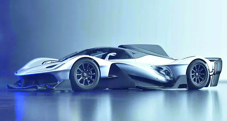 Una delle hypercar prodotte da Red Bull: un progetto al quale ha lavorato anche Alberto Zanardo