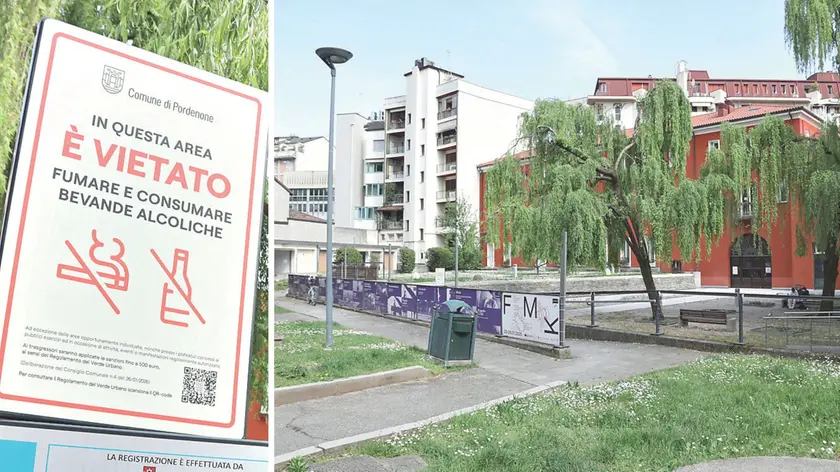 Stop al fumo nei parchi pubblici di Pordenone