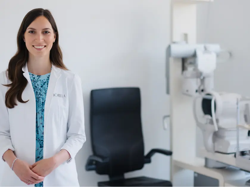 Veronika Blažič, specialista in oftalmologia del Centro oculistico Laser Morela di Udine