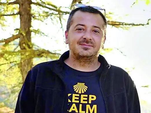 Lo scrittore Luigi Nacci