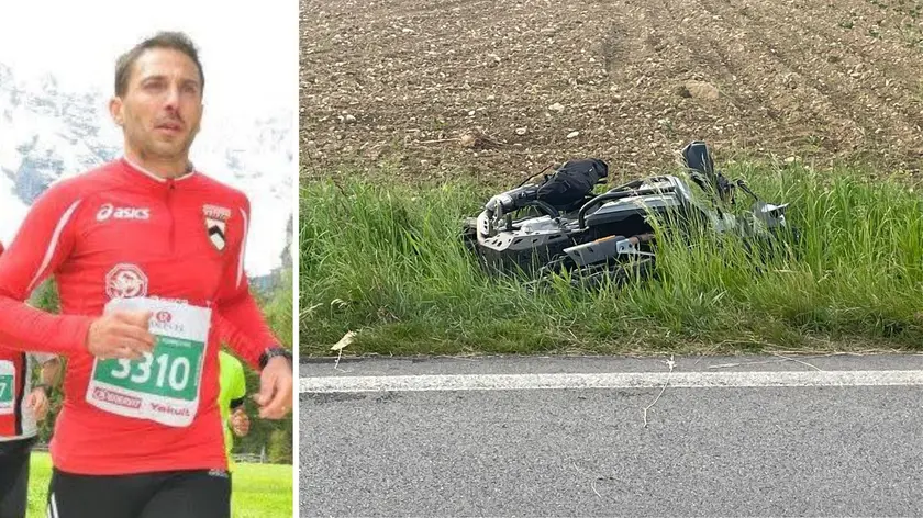 Matteo Cecchinel, 52 anni, è deceduto nell'incidente avvenuto a Povoletto