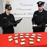 La droga sequestrata dai carabinieri del Nucleo Radiomobile di Udine
