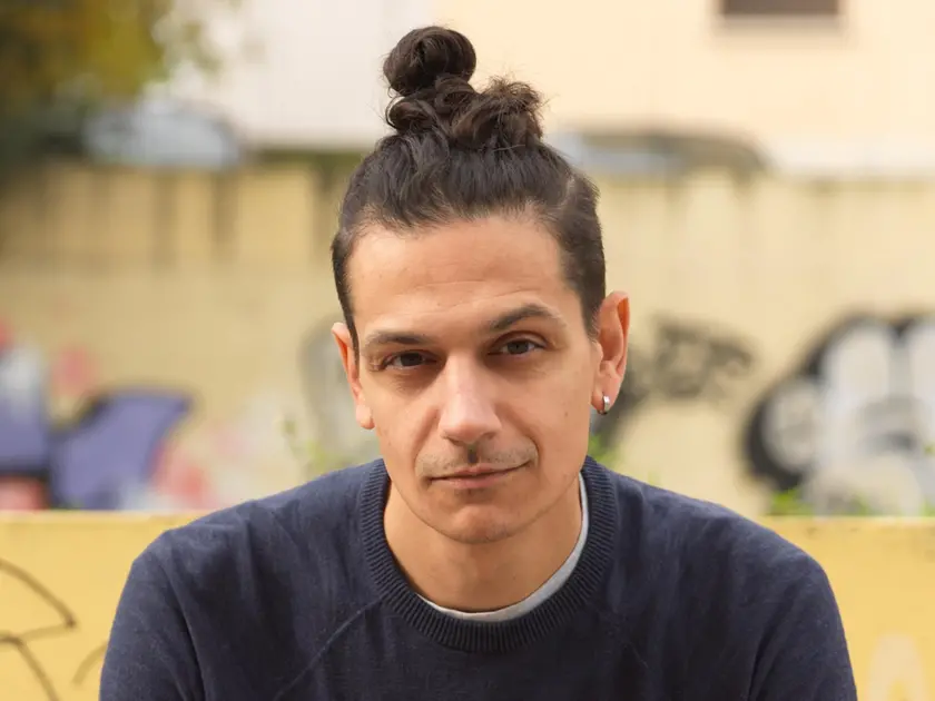 Lo scrittore Andrea Cardoni