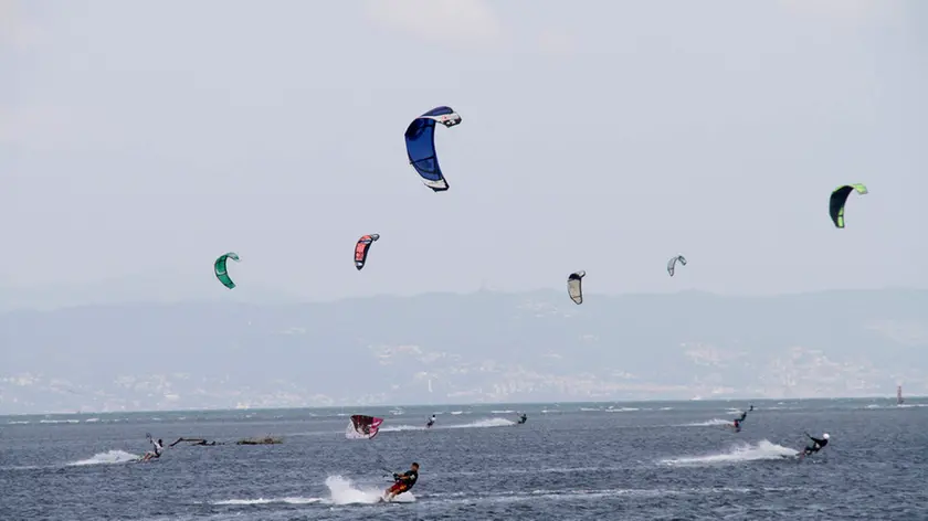 Kiter in una foto di archivio di Katia Bonaventura