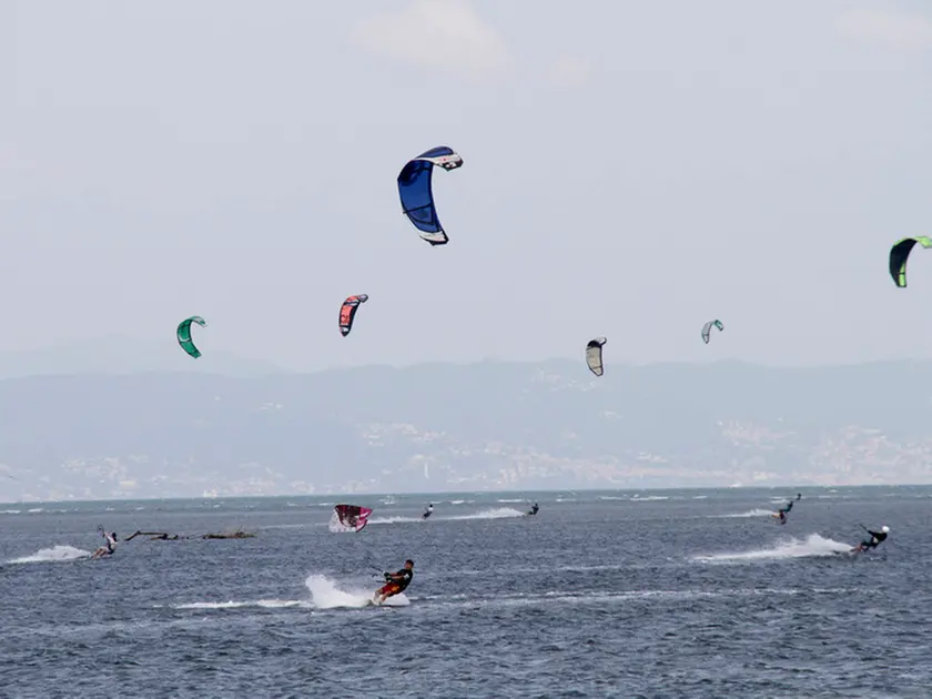 Kiter in una foto di archivio di Katia Bonaventura