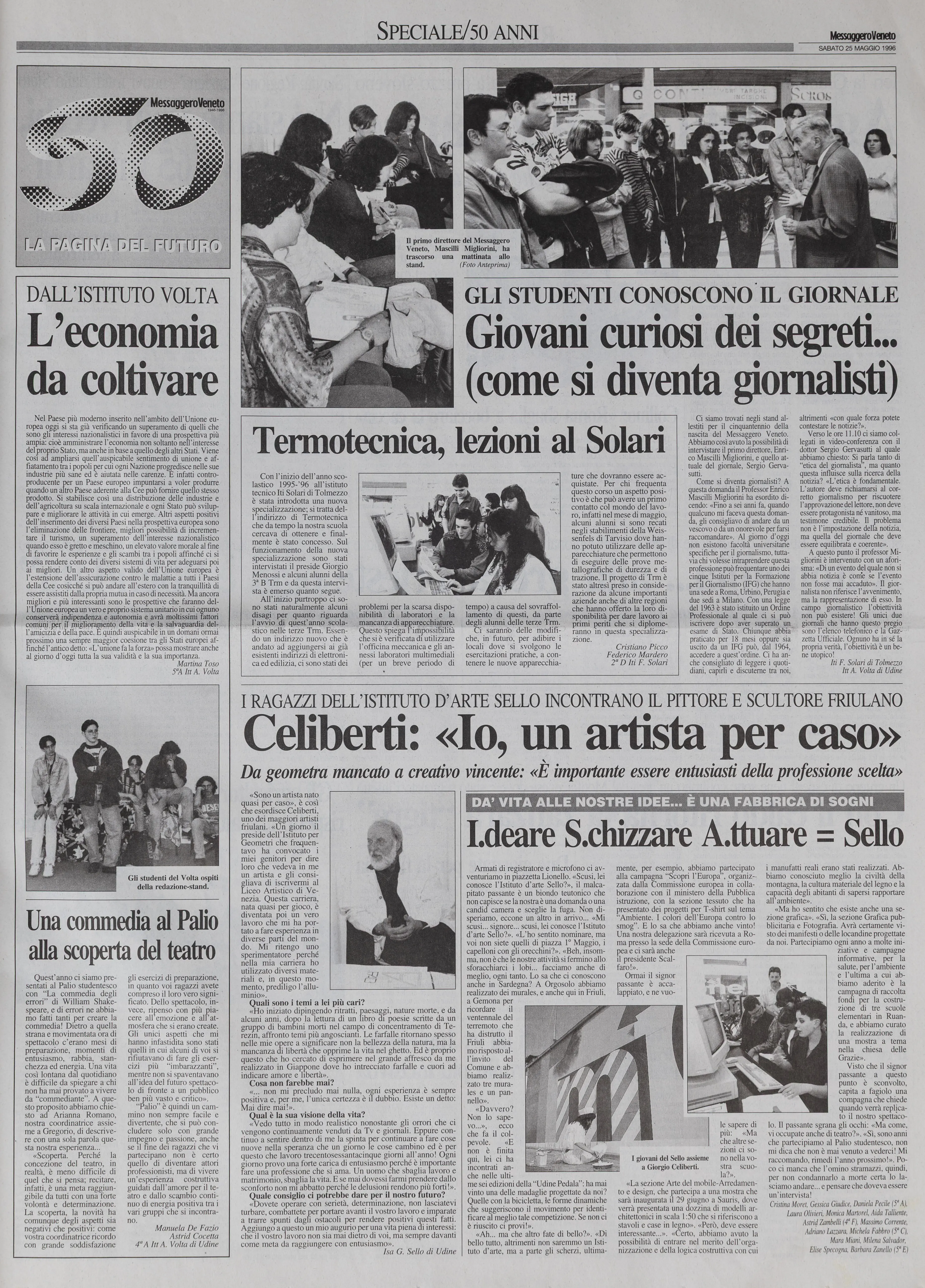 Per i giornali è stata una rivoluzione. Ed è iniziata a Udine. Il passaggio alla tecnologia offset avvenne nella primavera del 1968 e a firmarla, in qualità di primo quotidiano italiano ad essere stampato con tale tecnica, è stato il Messaggero Veneto. Un passaggio che ha segnato la fine del sistema a caldo del piombo e ha permesso un cambio epocale nel settore, introducendo una maggiore diffusione dei giornali e una migliore qualità del colore. L'innovazione si diffuse rapidamente e, entro i primi anni Ottanta del secolo scorso, la quasi totalità delle testate nazionali italiane adottò il sistema "a freddo" della fotocomposizione e stampa offset. Un primato che rappresenta comunque solo un capitolo della storia del quotidiano che da 80 anni racconta il Friuli e non solo.