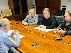 Al tavolo con l'assessore Riccardi