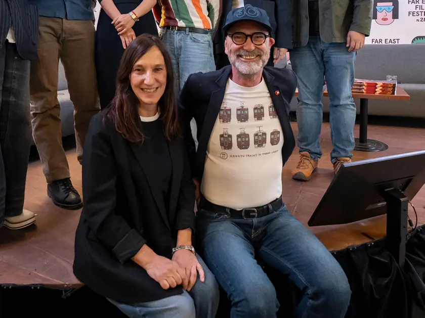 Sabrina Baracetti e Thomas Bertacche al festival