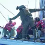 Un’immagine relativa all’intervento dei militari israeliani nell'operazione di fermo della Flotilla (foto Ansa / Idf)