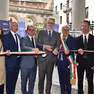 Taglio del nastro per la mostra a palazzo Morpurgo "Messaggero Veneto: la voce della comunità" © Foto Petrussi