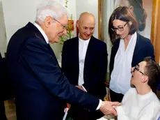 Il presidente Mattarella ha incontrato Mattia Casonato, liceale di Sacile