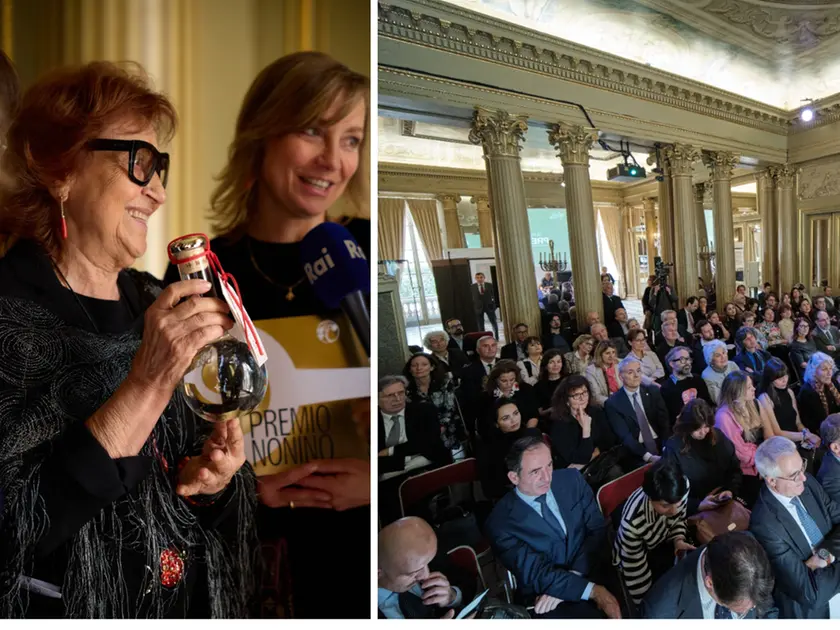 A sinistra Giannola Nonino, a destra Antonella Nonino