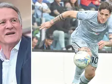 Il tecnico Attilio Tesser e, a destra, il bianconero Nicolò Zaniolo (foto Petrussi)