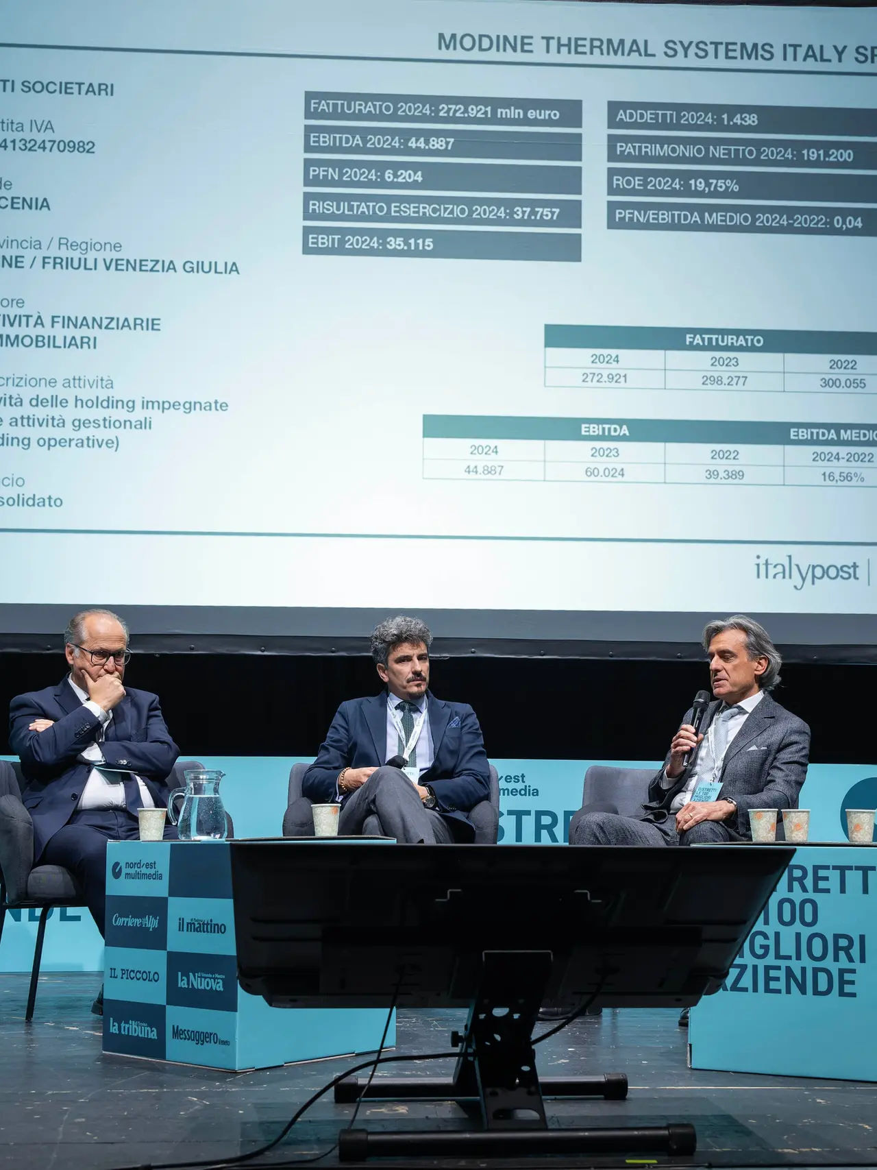Da sinistra, Delle Case, Cecotto, Gambini, Signorini e Zanutta (foto Petrussi)